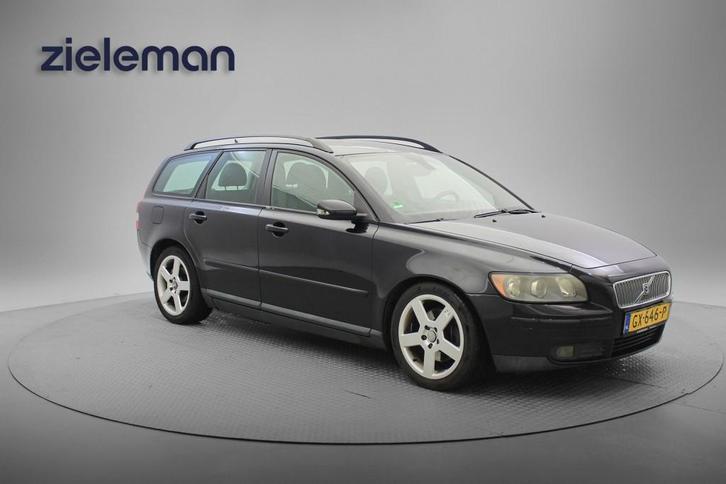 Volvo V50 2.4 - Clima, Trekhaak, Stoelverwerwaming, Auto's, Volvo, Bedrijf, V50, ABS, Airbags, Boordcomputer, Centrale vergrendeling