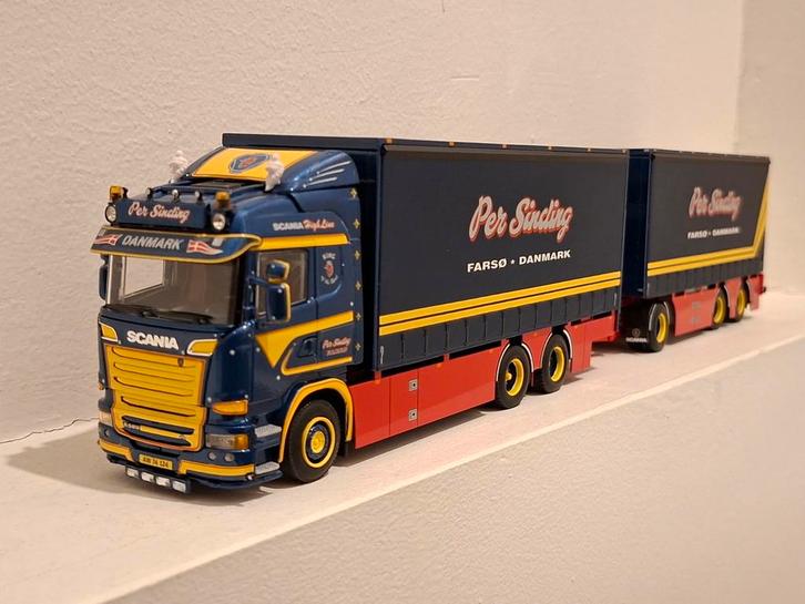 Wsi Scania R serie Per Sinding, Hobby en Vrije tijd, Modelauto's | 1:50, Nieuw, Bus of Vrachtwagen, Wsi, Ophalen of Verzenden