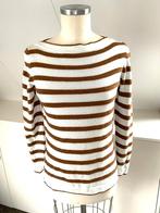 ETRO off white cognac kleur streep trui 38 CHCS, Maat 38/40 (M), Overige kleuren, Etro, Ophalen of Verzenden