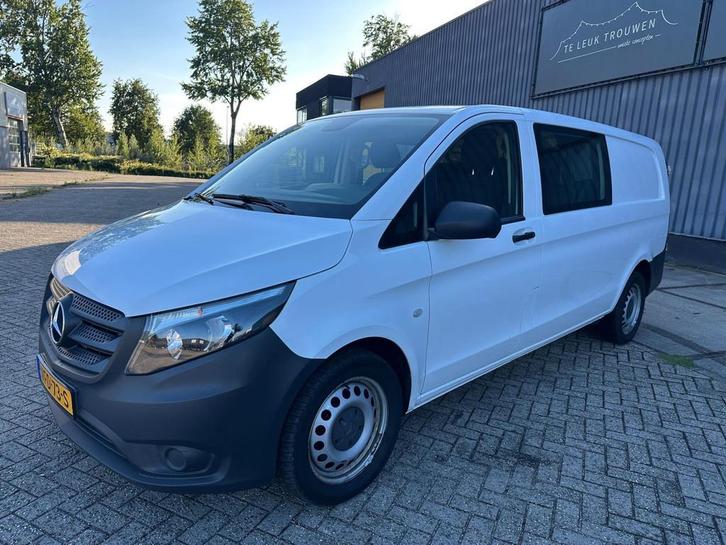 Mercedes-Benz Vito 114 CDI Extra Lang DC Comfort, Auto's, Bestelauto's, Bedrijf, Te koop, ABS, Airbags, Airconditioning, Centrale vergrendeling