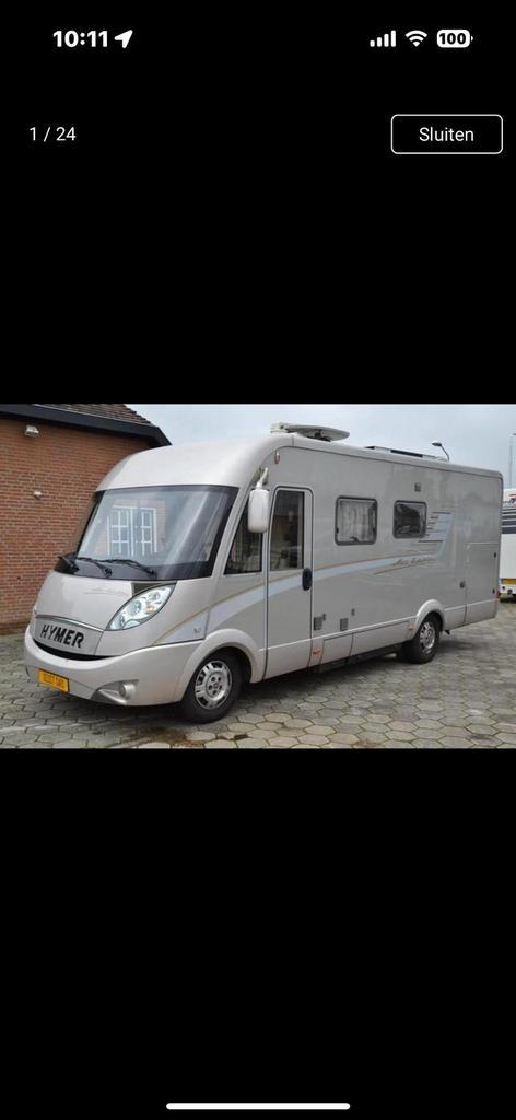 Prachtig mooie Hymer camper, super veel opties en extra’s., Caravans en Kamperen, Campers, Particulier, tot en met 4, Integraal