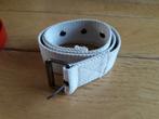 Kinderriem / riem : ecru linnen , lengte 75 cm , breedte 3,5, Kinderen en Baby's, Kindermode-accessoires, Ophalen of Verzenden