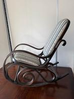 Schommelstoel met engelse bekleding super leuk model, Huis en Inrichting, Fauteuils, Ophalen, Zo goed als nieuw, 75 tot 100 cm