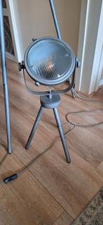 Industriele vloerlamp en tafellamp, Ophalen, Zo goed als nieuw, Minder dan 100 cm