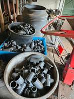 Partij hogedruk pvc koppelingen 32-50mm, Doe-het-zelf en Verbouw, Buizen en Afvoer, Ophalen, Bochten, Pvc, Nieuw