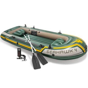 Intex Seahawk 4 Set - Vierpersoons opblaasboot beschikbaar voor biedingen