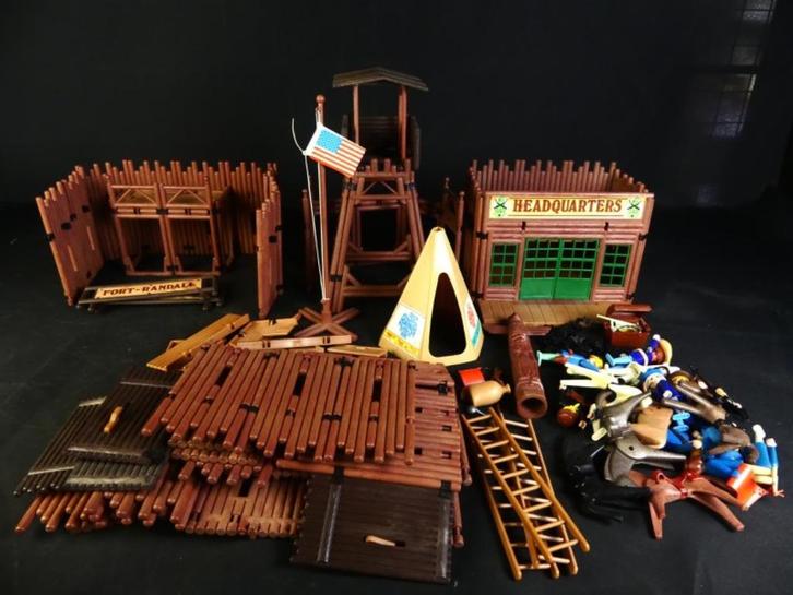 Playmobil - Western - Fort Randall 3419, Kinderen en Baby's, Speelgoed | Playmobil, Gebruikt, Complete set, Ophalen of Verzenden
