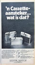 25 vintage advertenties Silver Match Ronson aansteker 59-69, Ophalen of Verzenden, Zo goed als nieuw, Aansteker