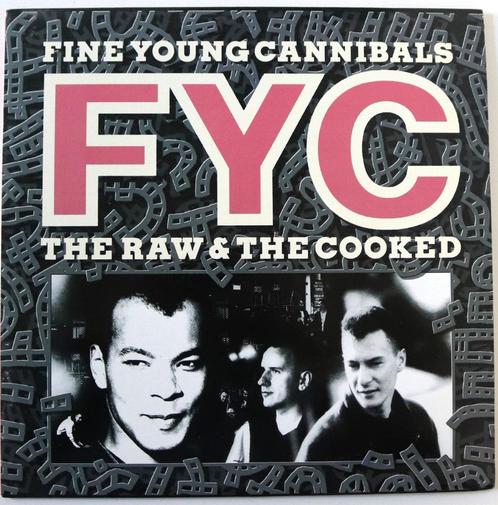 Fine Young Cannibals - The Raw & The Cooked LP – 1988, Cd's en Dvd's, Vinyl | Rock, Gebruikt, Poprock, 12 inch, Ophalen