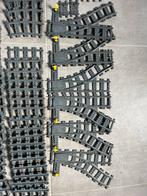 Lego city rails en wissels 140 stuks, Ophalen of Verzenden, Gebruikt