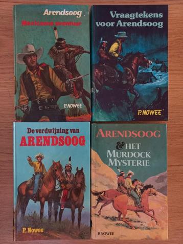 4x ARENDSOOG boeken, J. Nowee, IZGS/goede gelezen staat, €10 beschikbaar voor biedingen