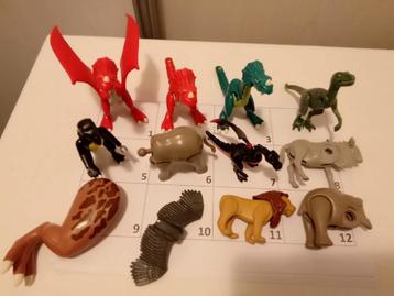 Playmobil onderdelen van dieren om andere weer compleet te m beschikbaar voor biedingen