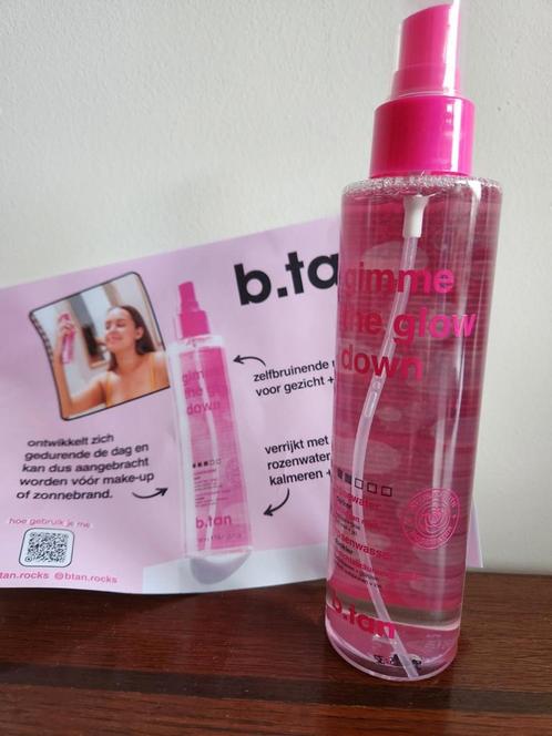 B tan gimme the glow down face mist, Sieraden, Tassen en Uiterlijk, Uiterlijk | Lichaamsverzorging, Nieuw, Ophalen