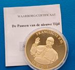 Vaticaan penning Paus Franciscus - 2013, Postzegels en Munten, Penningen en Medailles, Verzenden, Overige materialen, Buitenland