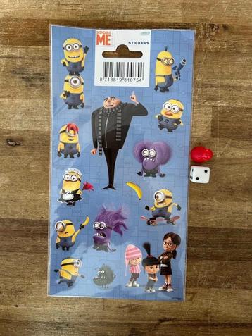 Despicable me stickers beschikbaar voor biedingen