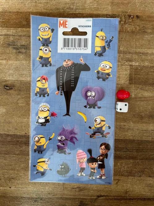 Despicable me stickers, Verzamelen, Stickers, Nieuw, Film, Tv of Omroep, Ophalen of Verzenden
