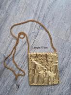 Gouden Schoudertasje met Pailletten, Ophalen of Verzenden, Nieuw, Schoudertasje