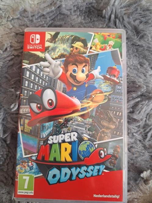 Super Mario Odyssey, Spelcomputers en Games, Games | Nintendo Switch, Zo goed als nieuw, Overige genres, Vanaf 12 jaar, Ophalen