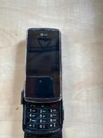 LG Schuiftelefoon Noreve hoesje, Telecommunicatie, Mobiele telefoons | LG, Gebruikt, Schuifmodel, Zwart, Overige systemen