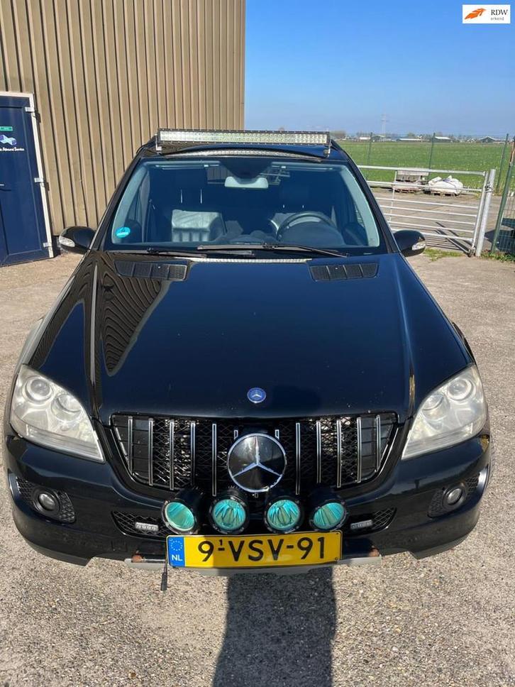 Mercedes-Benz M-klasse 320 CDI grijs kenteken!, Auto's, Bestelauto's, Bedrijf, 4x4, ABS, Airbags, Airconditioning, Alarm, Boordcomputer