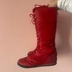 Vintage Kangaroos Mambo Hoge Laarzen Maat 36, Ophalen of Verzenden, Gedragen, Rood, Hoge laarzen