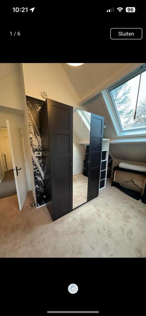 Kastdeuren ikea pax, Huis en Inrichting, Kasten | Kledingkasten, Zo goed als nieuw, 200 cm of meer, 50 tot 100 cm, 50 tot 75 cm