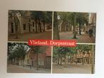 Vlieland Dorpsstraat vierluik, Ophalen of Verzenden, 1960 tot 1980, Gelopen, Waddeneilanden