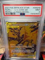 PSA 9 Pikachu & Zekrom GX SM248, Ophalen of Verzenden, Zo goed als nieuw, Losse kaart, Foil