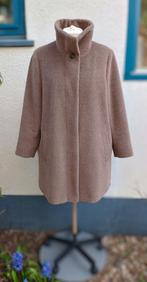 Jas / mantel Saint Jacques Alpaca, Ophalen, Zo goed als nieuw, Maat 46/48 (XL) of groter, Bruin