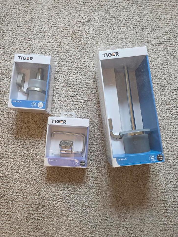 Tiger accessoires nieuw!, Huis en Inrichting, Badkamer | Badtextiel en Accessoires, Nieuw, Overige typen, Ophalen of Verzenden