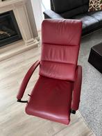 Zeer mooie leren Hukla fauteuil 1,5 jaar jong, Huis en Inrichting, Fauteuils, Ophalen, Zo goed als nieuw