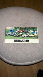 Renault programma 1980. Van de 4 tot de Alpine. Nederlands, Ophalen of Verzenden, Gelezen, Renault