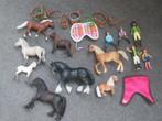 Complete Schleich manege met auto + trailer +wasplaats +meer, Ophalen of Verzenden, Zo goed als nieuw