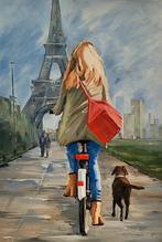 'Here comes the sun", Antiek en Kunst, Kunst | Schilderijen | Modern, Ophalen