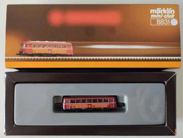 MÄRKLIN mini-club 8831 RAILBUS JÄGERMEISTER in ovp beschikbaar voor biedingen