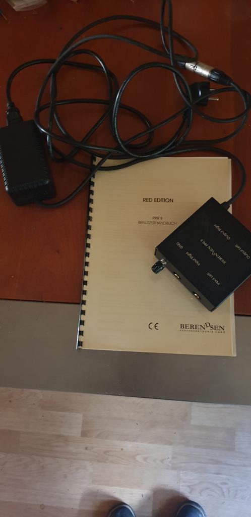 Berendsen PPR2 phono pre amp, Audio, Tv en Foto, Platenspelers, Zo goed als nieuw, Platenspeler-onderdeel, Overige merken, Ophalen of Verzenden