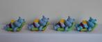 4x Happy Hippo's = Träumer T. = Kindersurprise/Ferrero 1koop, Verzamelen, Verrassingseieren, Ophalen of Verzenden, Zo goed als nieuw