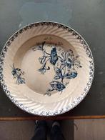 Franse, beboterde, brocante schaal., Antiek en Kunst, Ophalen of Verzenden