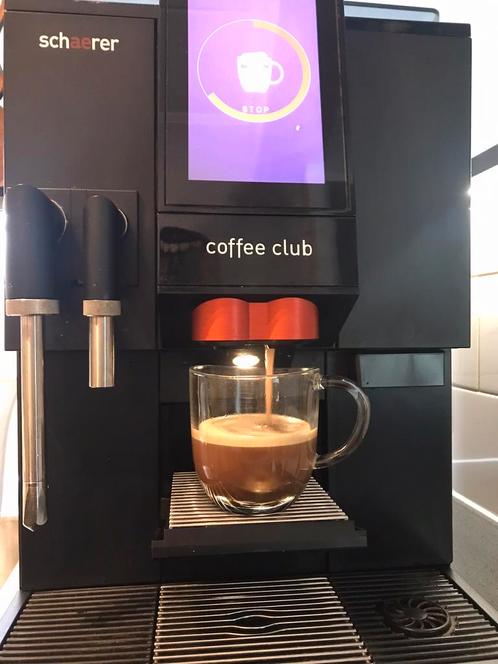 Schaerer coffee club koffiemachine, Witgoed en Apparatuur, Koffiezetapparaten, Zo goed als nieuw, Koffiebonen, Overige typen, Koffiemachine