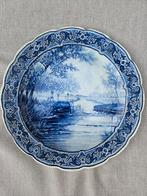 Delfts blauw bord 30 CM, Ophalen of Verzenden