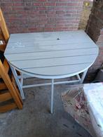 Tuin tafel - Gebruikt, Tuin en Terras, Tuintafels, Ophalen of Verzenden, Gebruikt, Ovaal, Hout