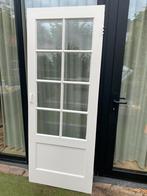 Jaren 30 binnendeur - glas, Doe-het-zelf en Verbouw, Deuren en Horren, Ophalen, 80 tot 100 cm, Binnendeur, 200 tot 215 cm