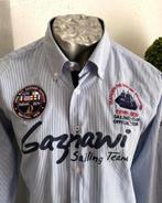 Arya Boy overhemd maat L [nr1], Kleding | Heren, Ophalen of Verzenden, Zo goed als nieuw, Blauw, Halswijdte 41/42 (L)