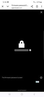 Macbook Efi Lock Verwijderen, Computers en Software, Apple Macbooks, Ophalen of Verzenden, 13 inch
