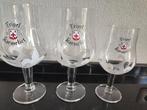 3 Tripel Karmeliet bierglazen 2 X 0.3 L en 1 X 0.2 L, Verzamelen, Biermerken, Ophalen of Verzenden, Zo goed als nieuw, Glas of Glazen