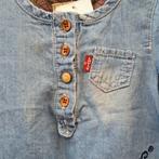 Levi's levis denim blouse / top +leuke details 62 6mnd 42443, Gebruikt, Meisje, ., Ophalen of Verzenden