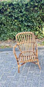 Gave antieke rotan kinder stoel in zeer goede staat, Ophalen of Verzenden, Zo goed als nieuw, Bruin, Eén