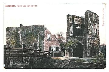 978703 Santpoort NH Ruïne v Brederode Nette oude kaart beschikbaar voor biedingen