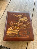 Boek van hout met opbergvak, Antiek en Kunst, Curiosa en Brocante, Ophalen of Verzenden