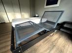 Auping elektrisch verstelbare spiraalbodems, Huis en Inrichting, Ophalen, Gebruikt, 90 cm, Tweepersoons